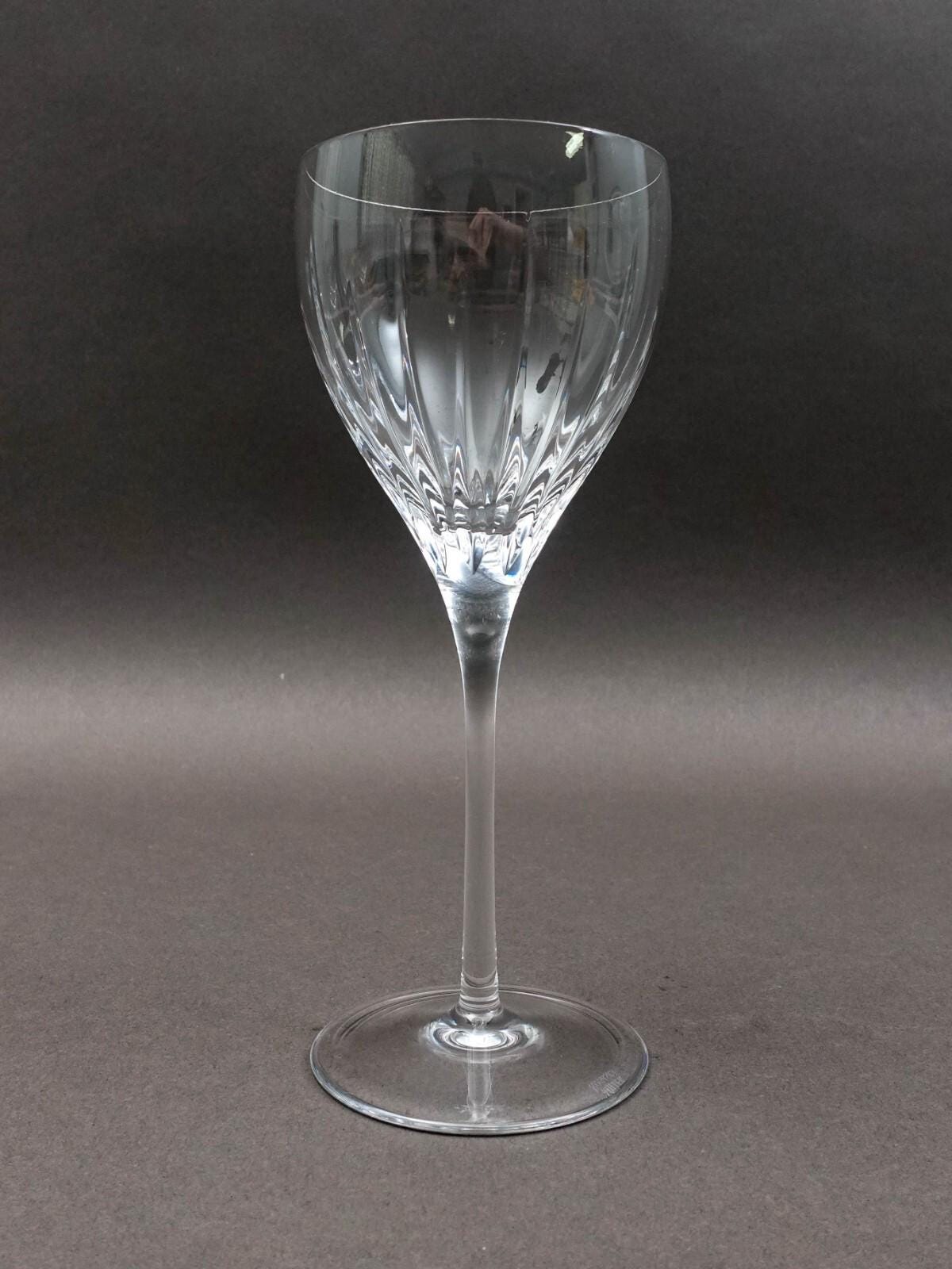 Miller Rogaska Crystal Stemware Soho 7 3/4" Wine Glasses Set Of 4