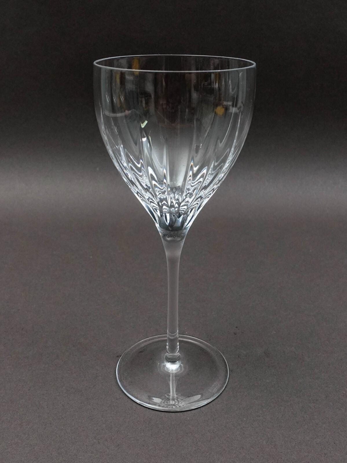 Miller Rogaska Crystal Stemware Soho 7 3/4" Wine Glasses Set Of 4