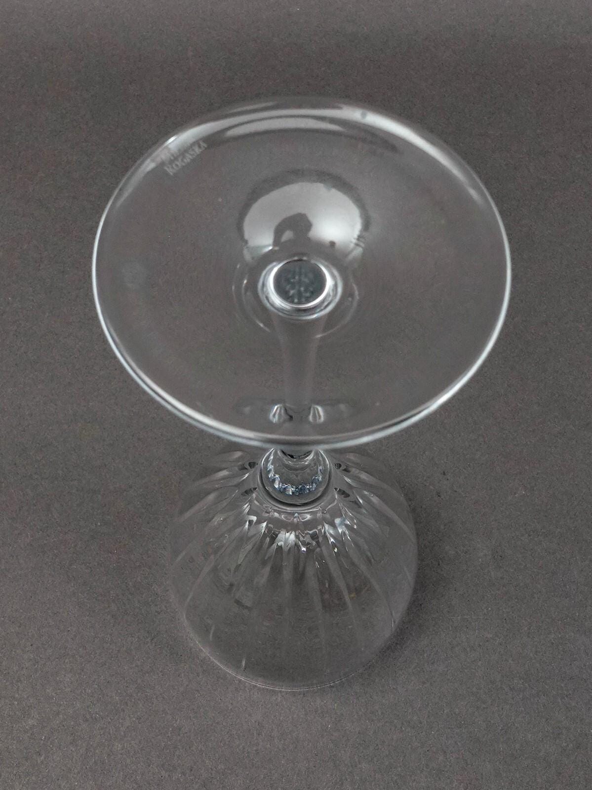 Miller Rogaska Crystal Stemware Soho 7 3/4" Wine Glasses Set Of 4