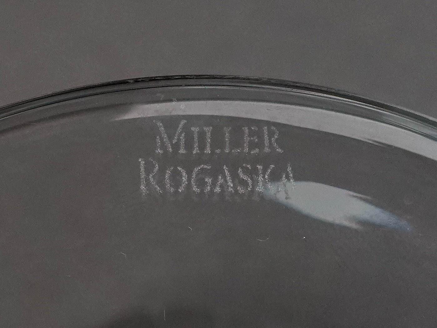 Miller Rogaska Crystal Stemware Soho 7 3/4" Wine Glasses Set Of 4