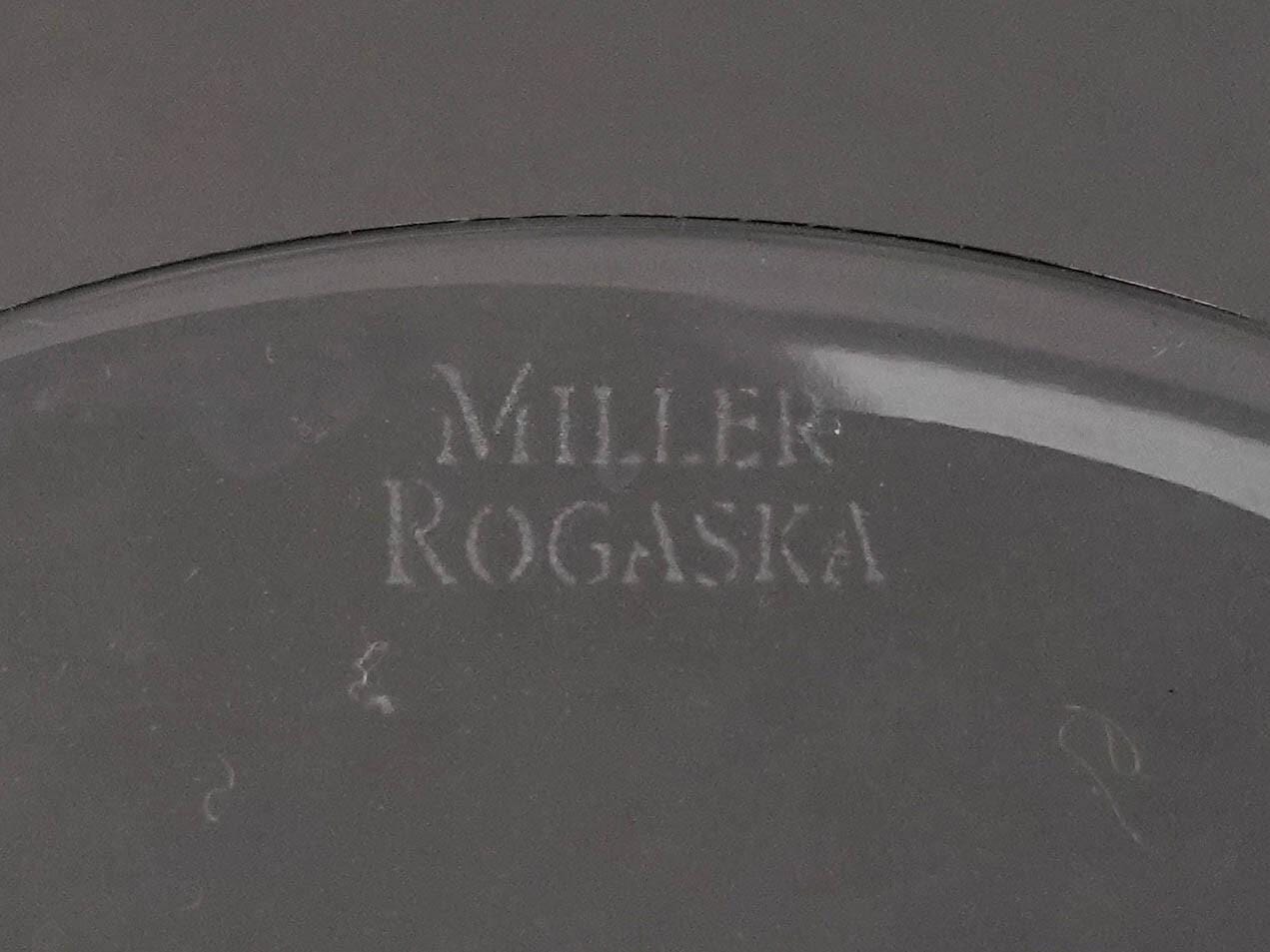Miller Rogaska Crystal Stemware Soho 8 7/8" Champagne Flutes Glasses Set Of 4