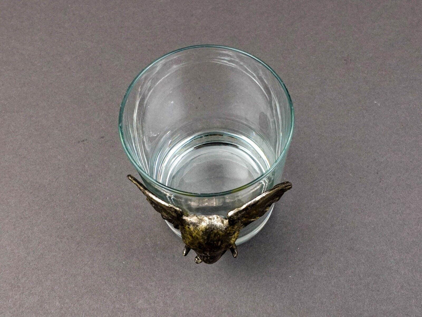 Arthur Court Safari Animals Rocks Double Old Fashioned Glasses Tumblers Set Of 5