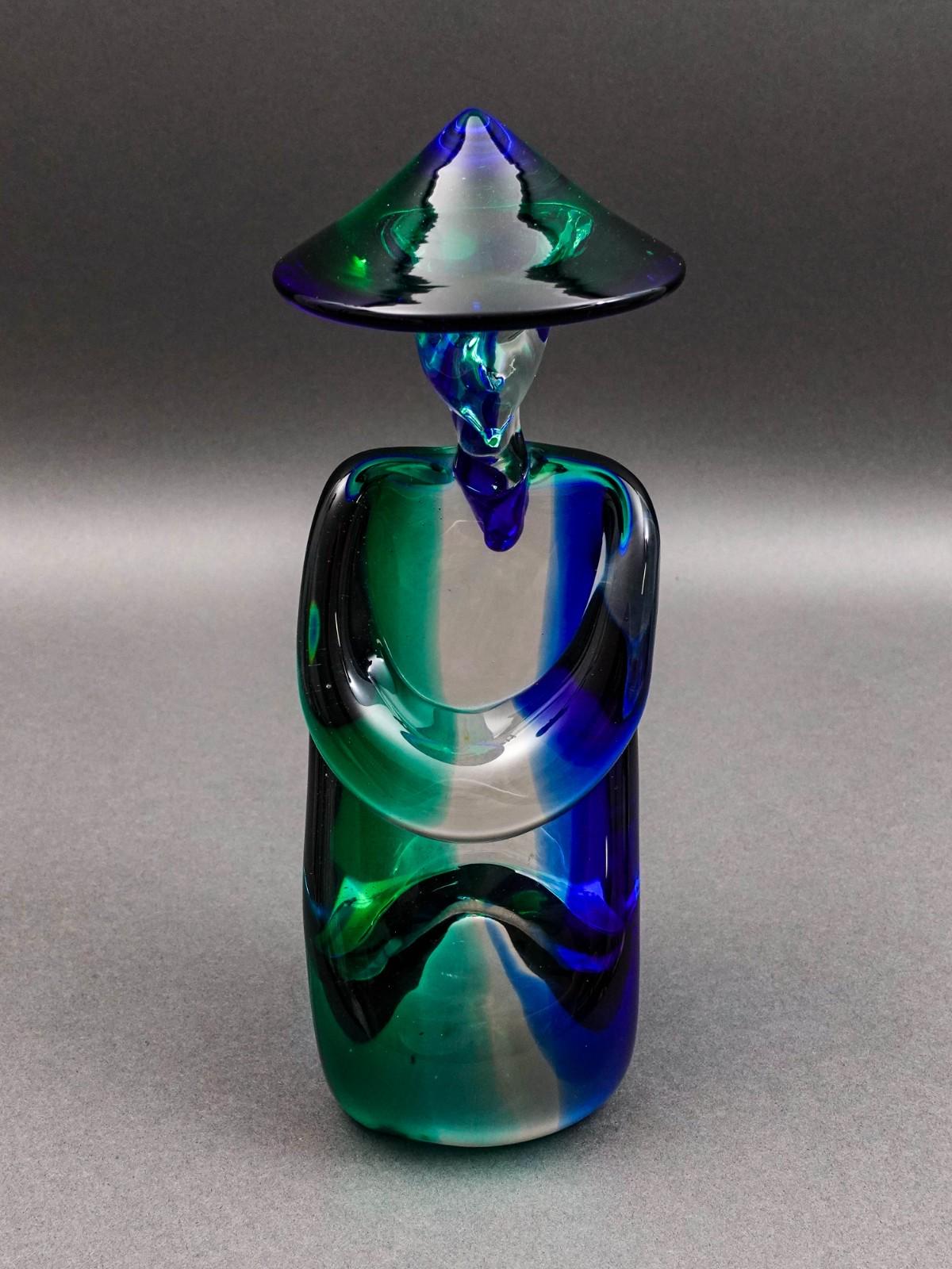 Archimede Seguso Signed Murano Italy Glass Figural Sculpture