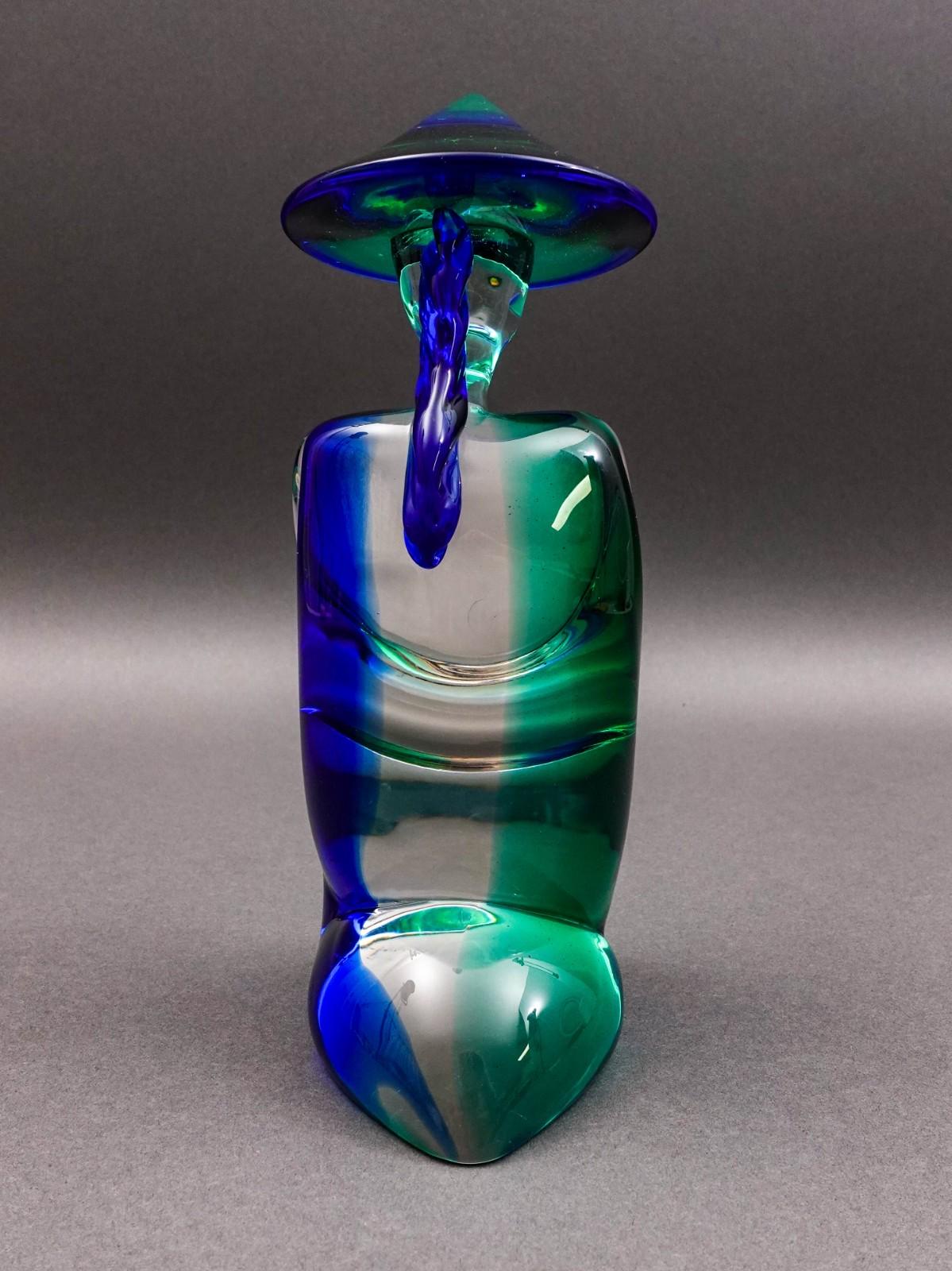 Archimede Seguso Signed Murano Italy Glass Figural Sculpture