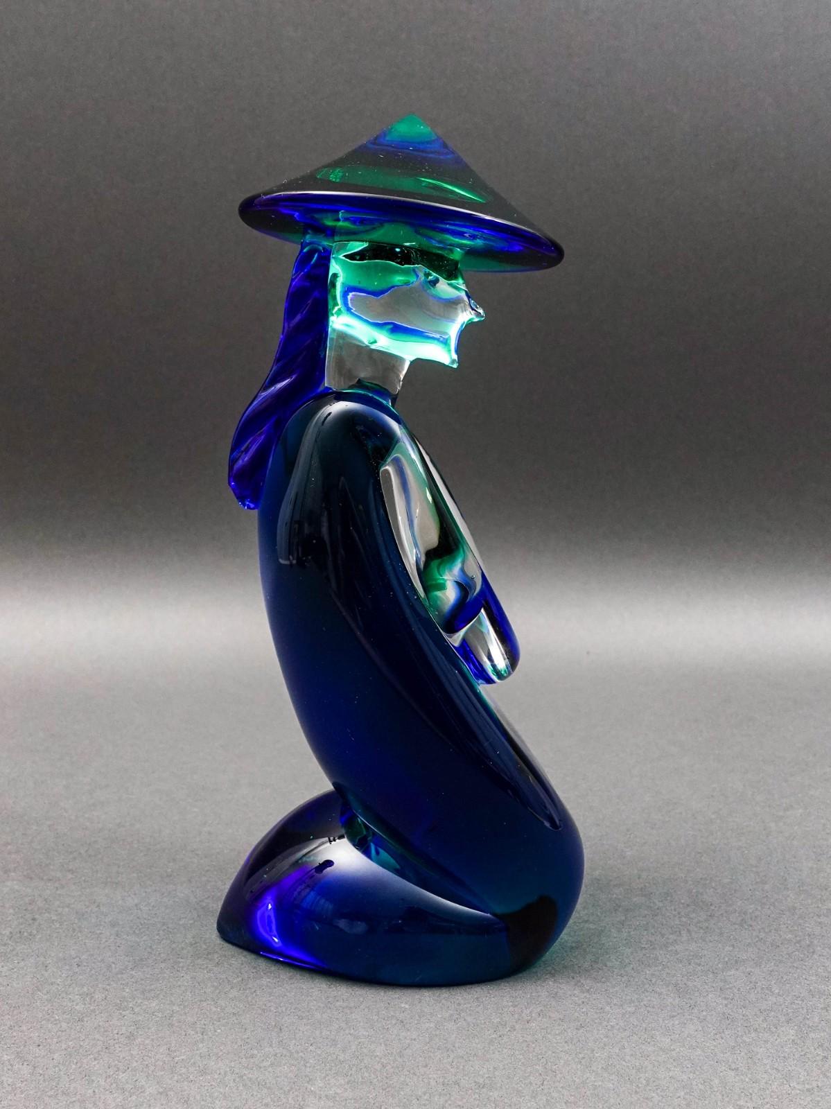 Archimede Seguso Signed Murano Italy Glass Figural Sculpture