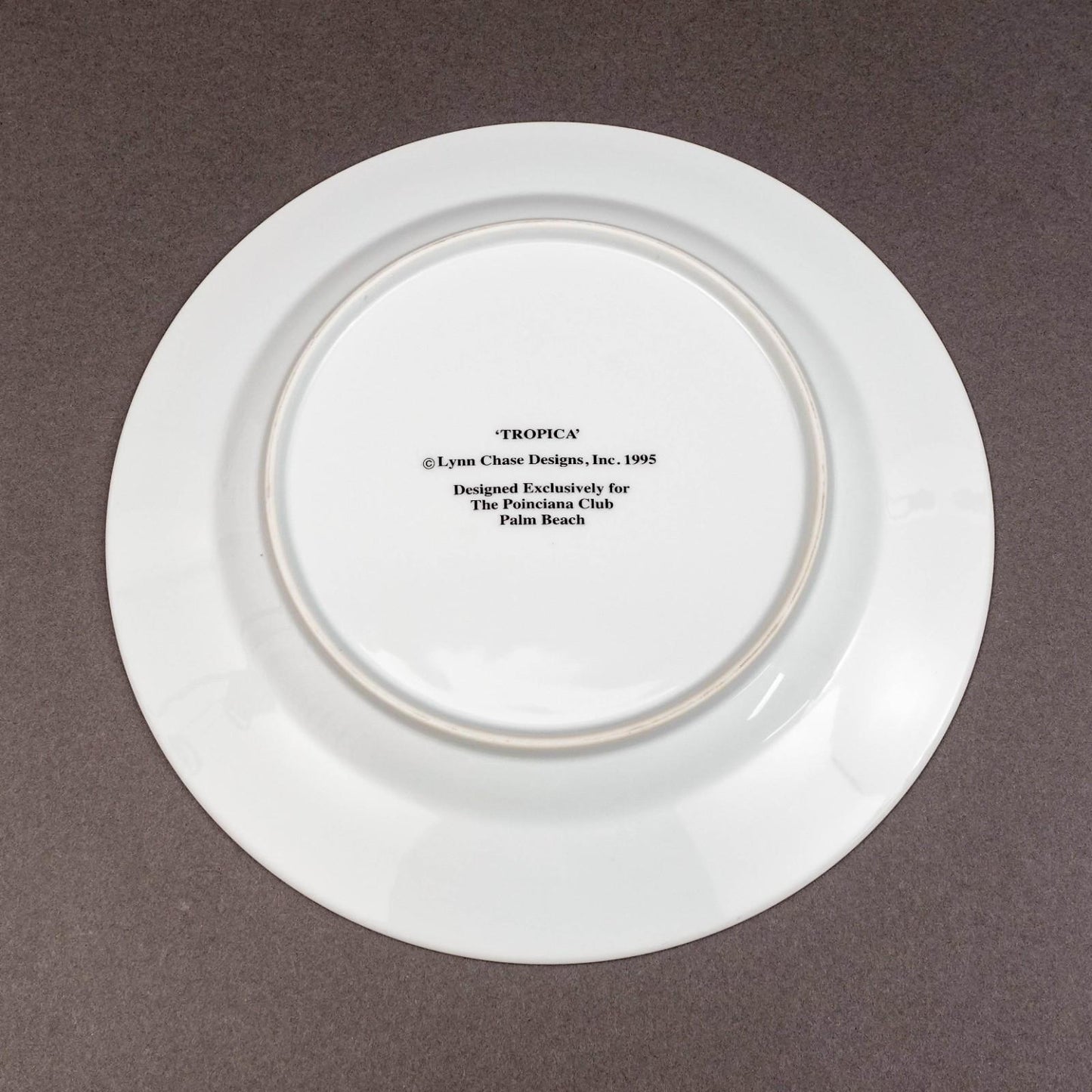 Lynn Chase Design Tropica Like Monkey Business Porcelain Dinner Plate Set Of 3
