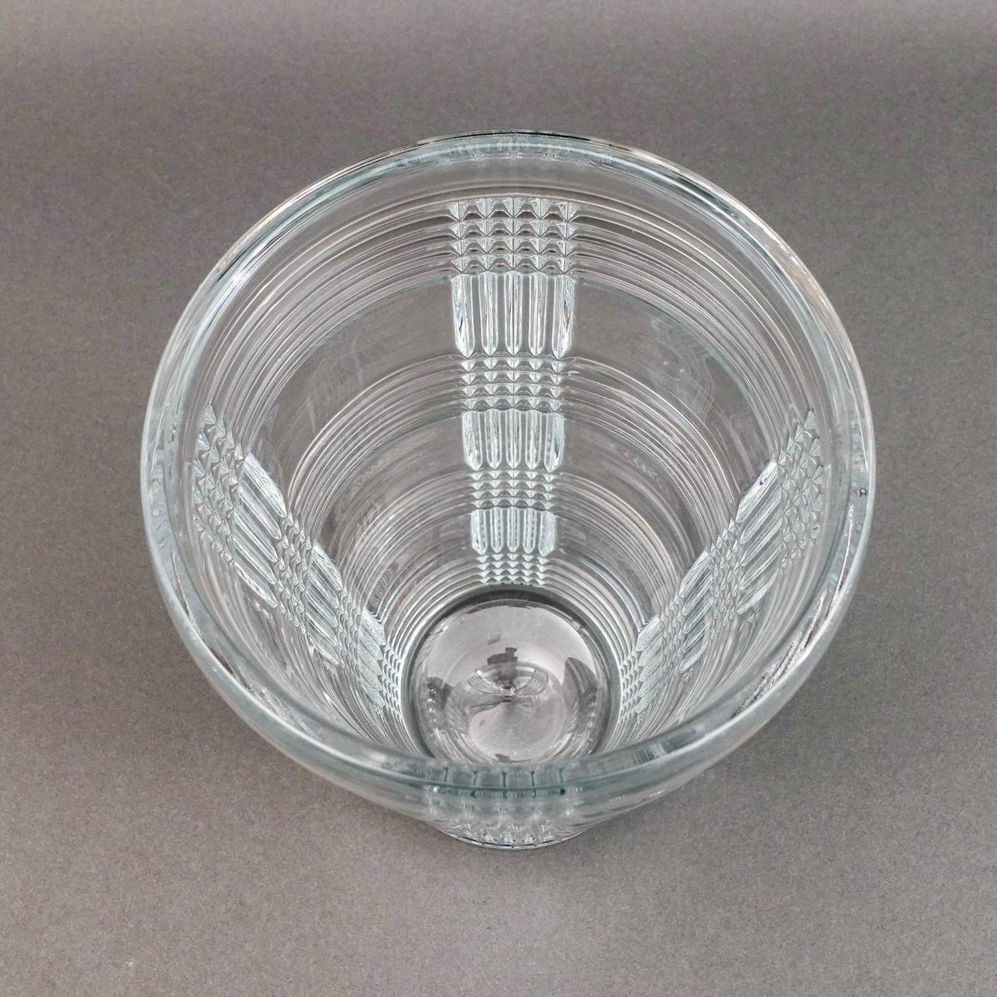 Ralph Lauren Acid Signature Glen Plaid Crystal Vase 10"