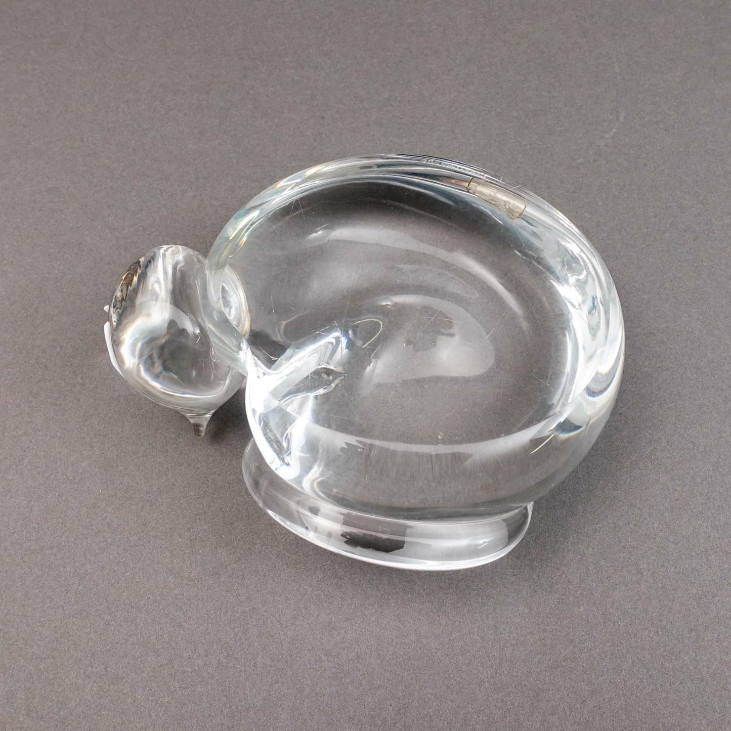 Oggetti Italy Signed Murano Art Glass Cat Figurine Sculpture Paperweight (Read)