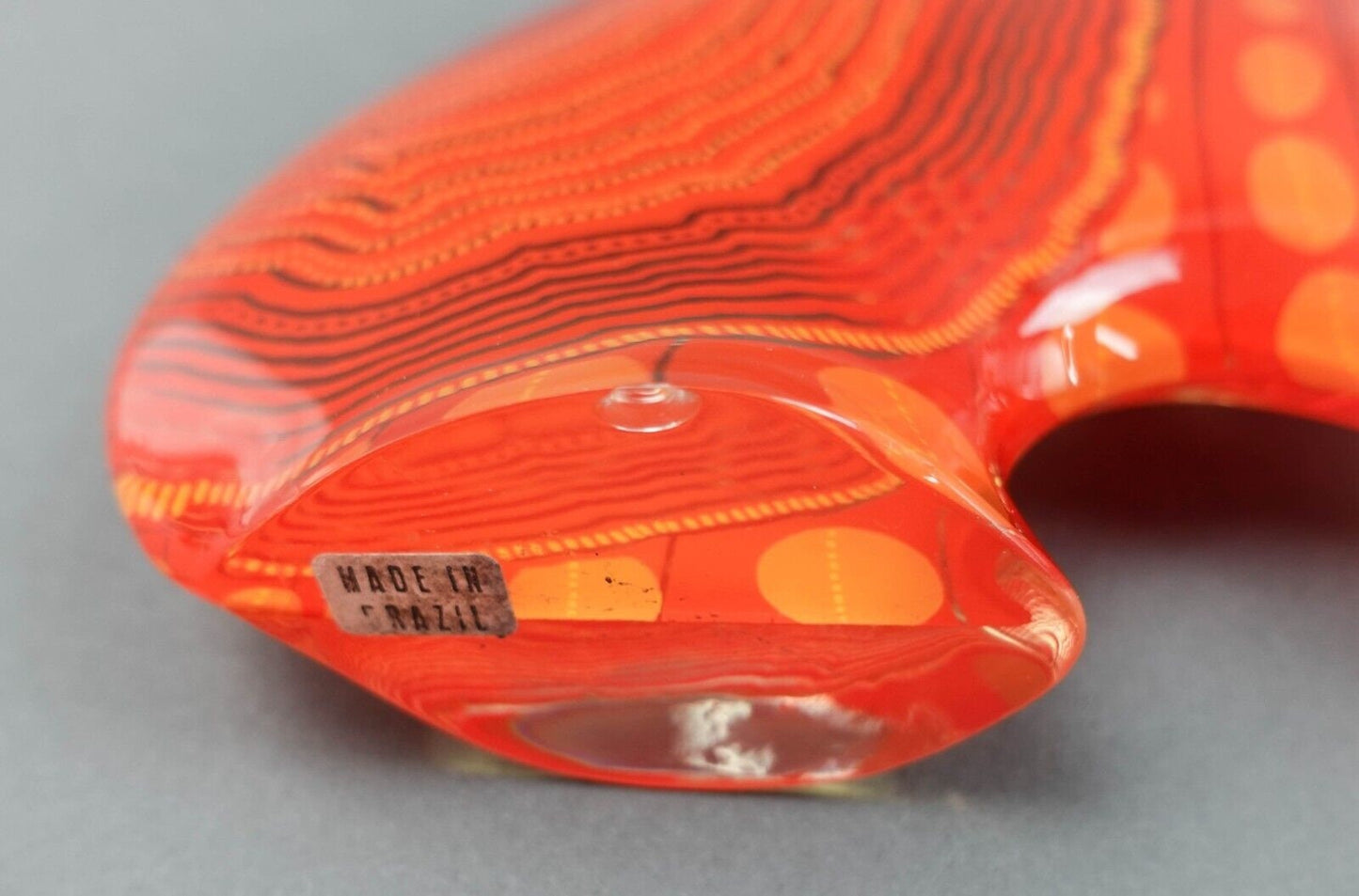 Abraham Palatnik Brazil Mid Century Lucite Acrylic Elephant Op Art Sculpture 9"