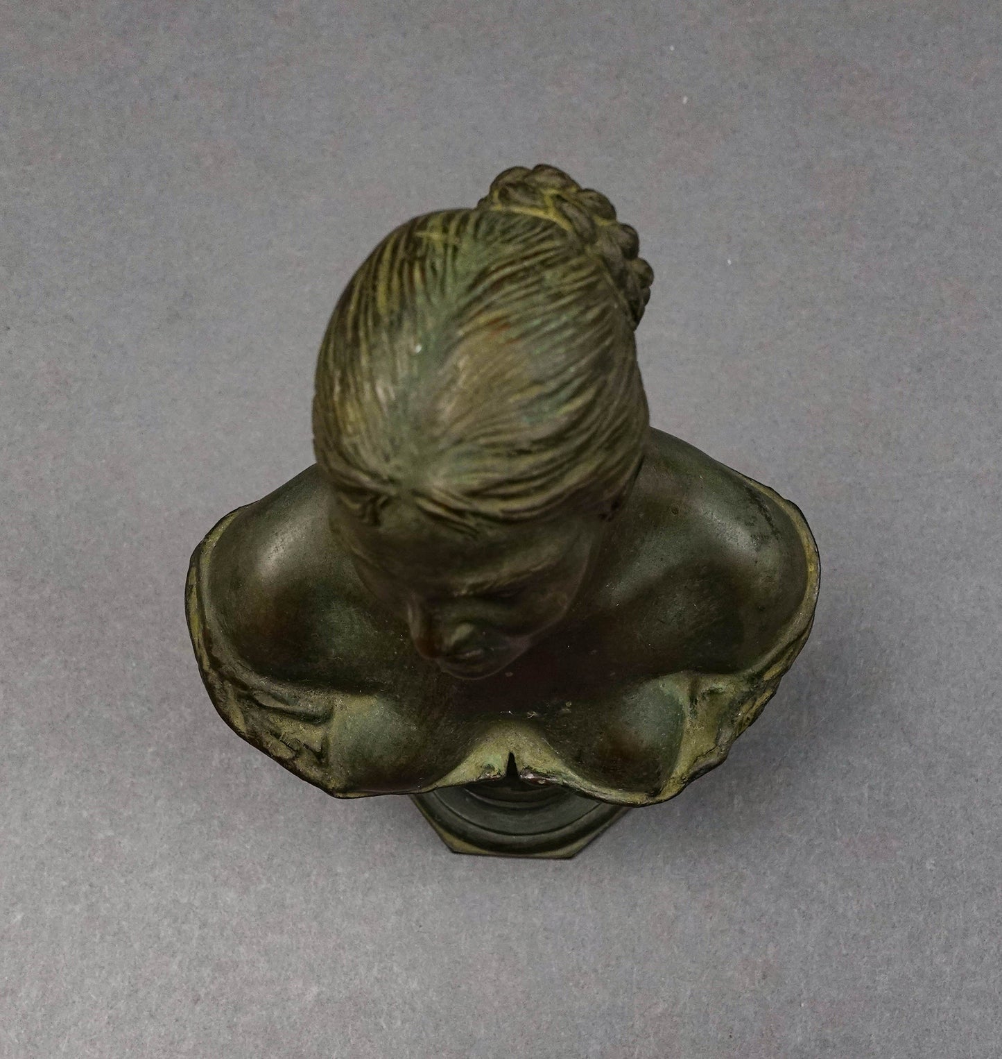 Vincenzo Gemito Naples Italy Antique Busto Di Donna Bronze Woman Bust Sculpture