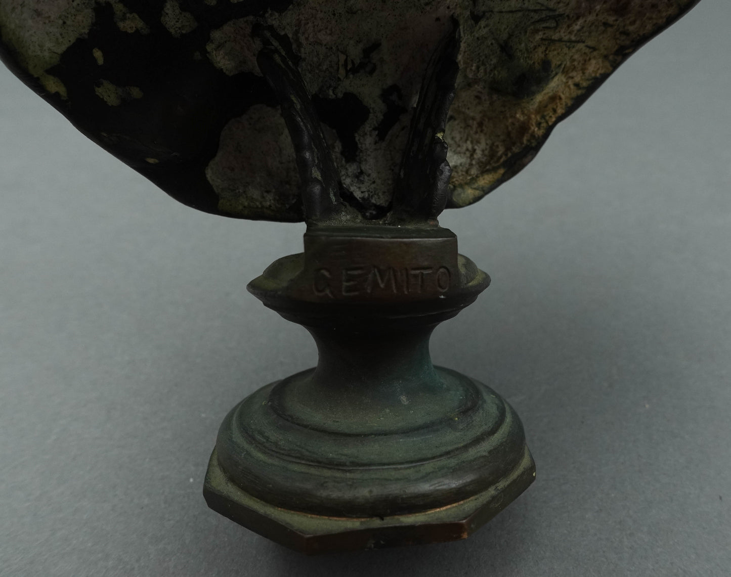 Vincenzo Gemito Naples Italy Antique Busto Di Donna Bronze Woman Bust Sculpture
