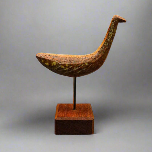 Richard Peeler (1928-1998) MCM Handcrafted Studio Pottery Bird Sculpture