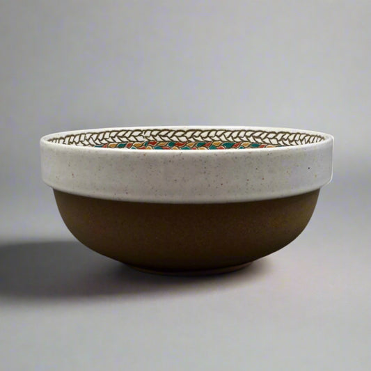 Midwinter England Braid Stoneware Cereal Soup Chili Bowl Set Of 4