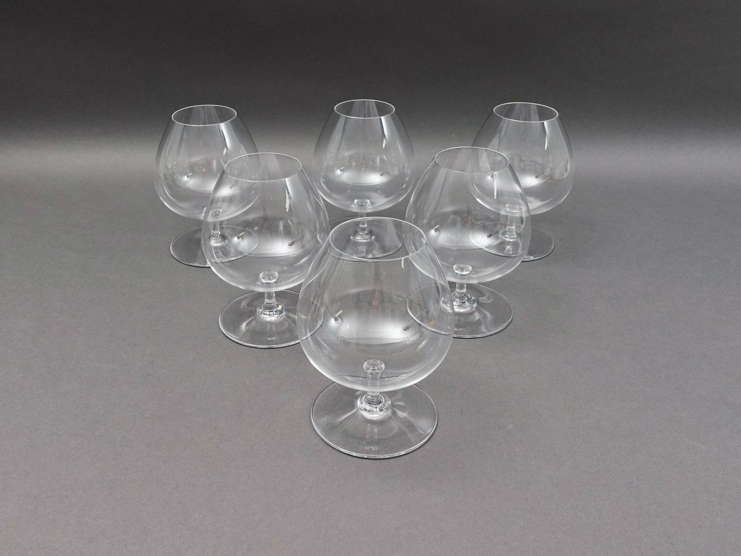 Baccarat Crystal France Perfection Large 5 5/8" Brandy Snifter Glasses Set Of 6