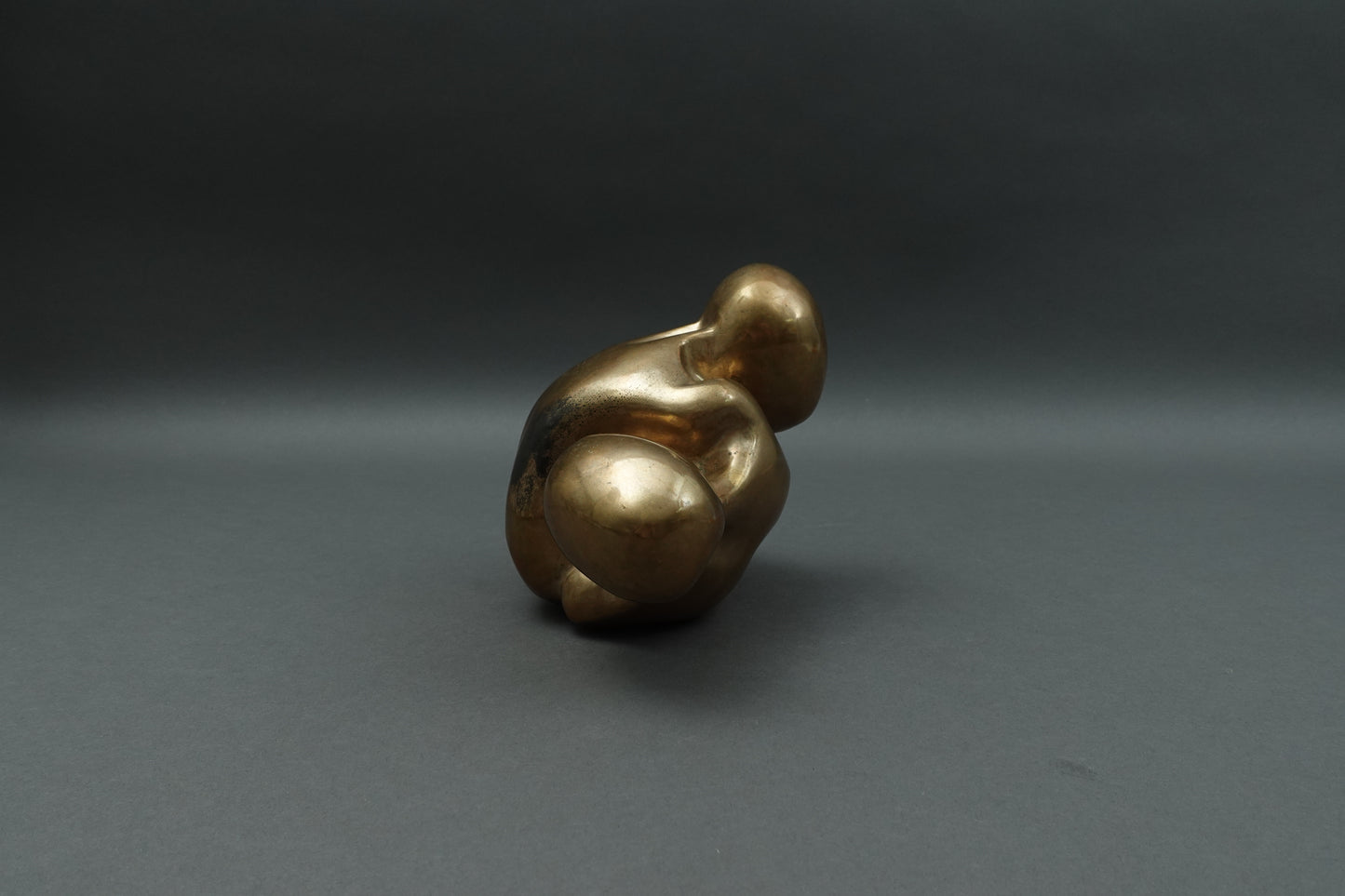 Michael Shacham (B 1938) Bronze Abstract Figural Sculpture Limited Edition 12/12