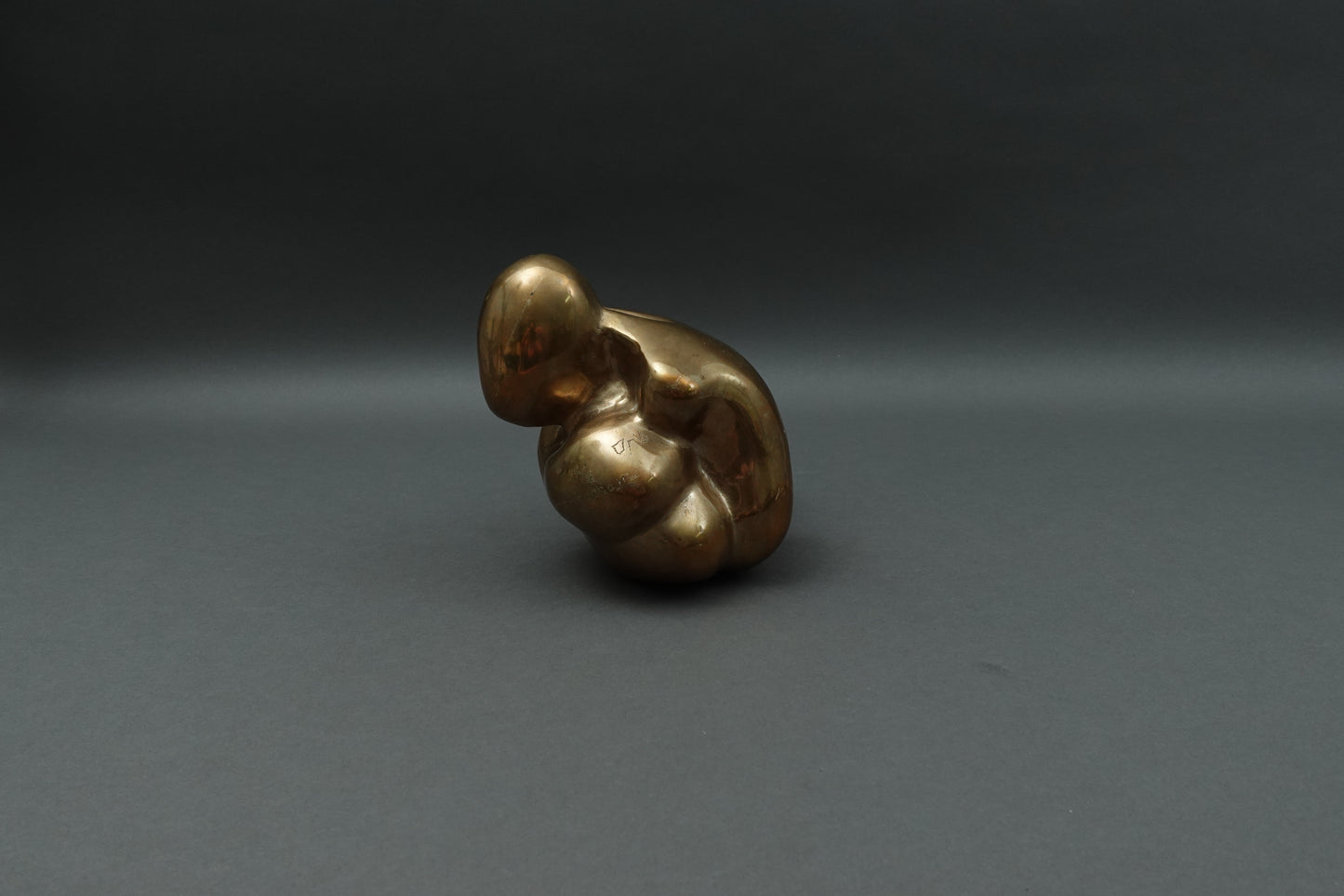 Michael Shacham (B 1938) Bronze Abstract Figural Sculpture Limited Edition 12/12
