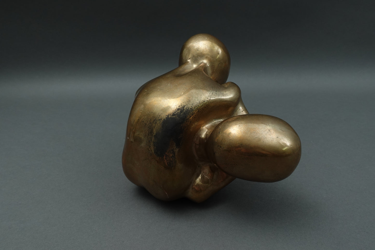 Michael Shacham (B 1938) Bronze Abstract Figural Sculpture Limited Edition 12/12