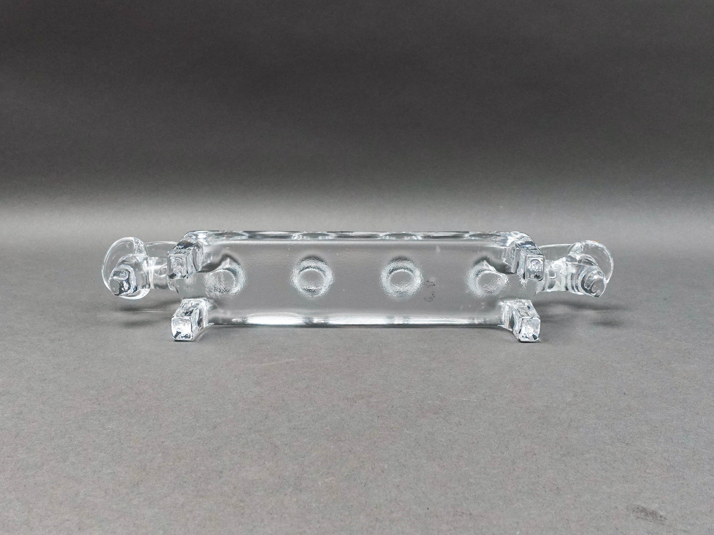 Kosta Boda Sweden Bertil Vallien Signed Julbock Goat Candlestick Candle Holder