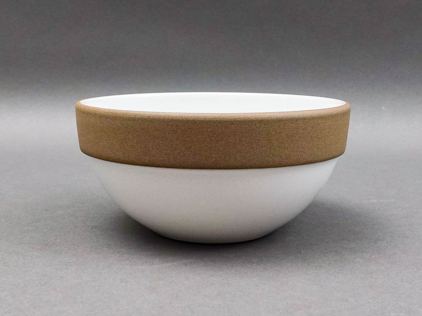 Edith Heath Ceramics Sausalito California White 5 1/2" Rim Line Cereal Bowl
