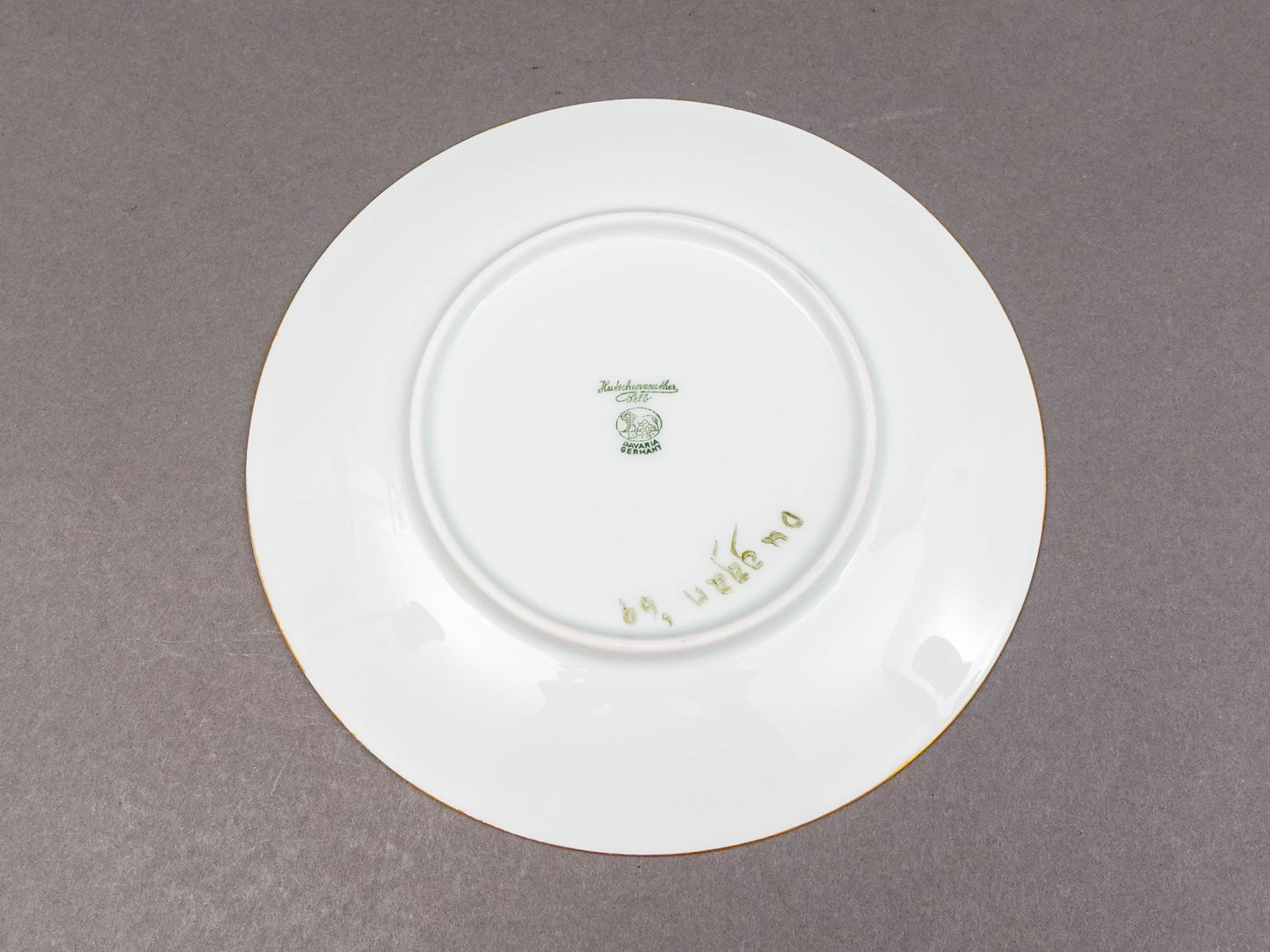 Hutschenreuther Selb Bavaria Germany Julia Duggan Painted Floral Plate Set Of 11