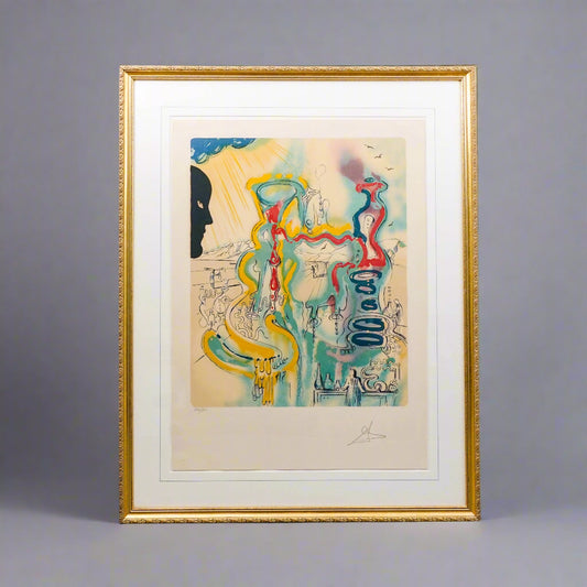 Salvador Dali (Spanish, 1904-1989) Signed Les Mystere de l'Alchimiste Lithograph