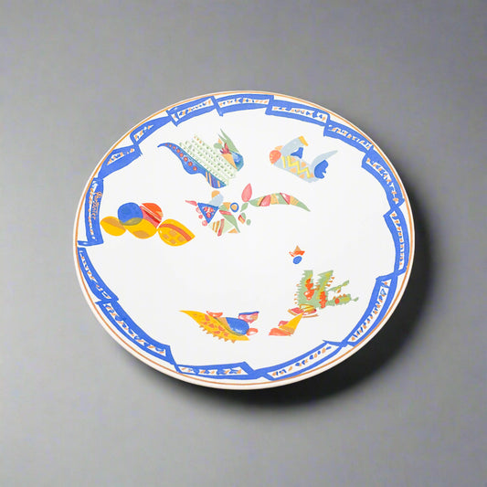 Rosenthal Germany Gilbert Portanier Large Pottery Wall Centerpiece Bowl 14.25"