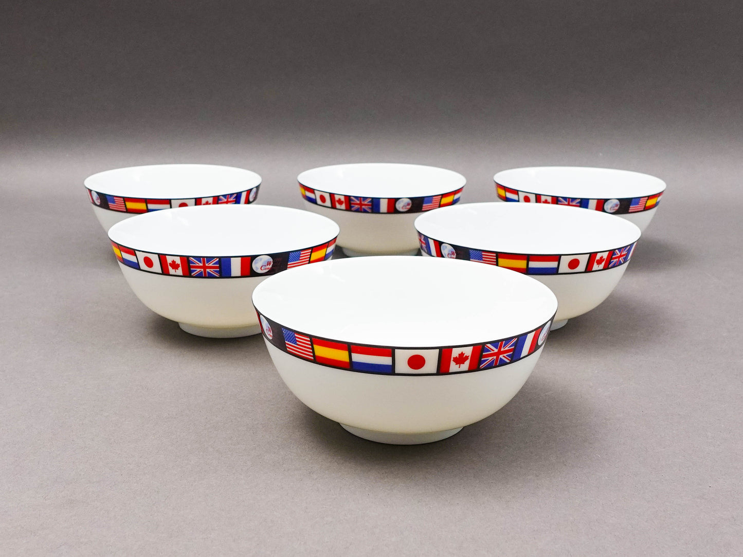 Tiffany & Co Japan 1998 World Congress On Information Technology Bowls Set Of 6