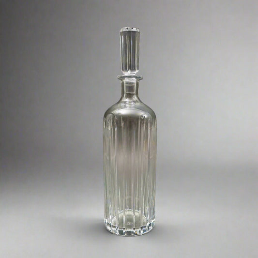 Baccarat France Harmonie Wine Whiskey Cut Crystal Glass Decanter With Stopper
