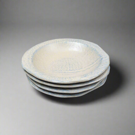 Wabisabi Collection By Muirfield B-4 Mashiko Japan 9 5/8" Rimmed Soup Bowl