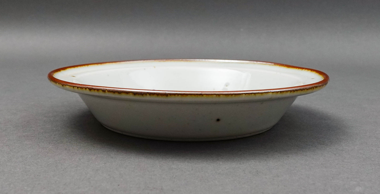 Dansk Denmark Niels Refsgaard Brown Mist 6.25" Fruit Dessert Sauce Bowl Set Of 6