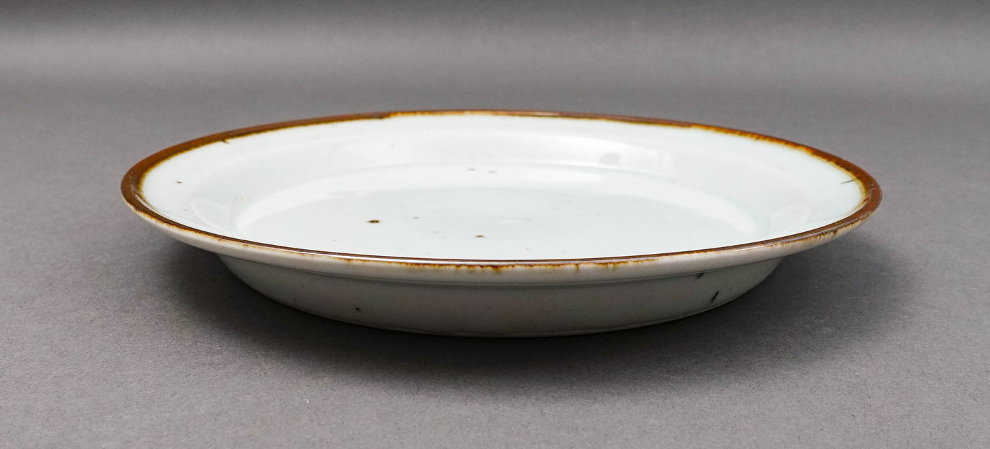 Dansk Niels Refsgaard Denmark Brown Mist Stoneware Salad Plate Set Of 5
