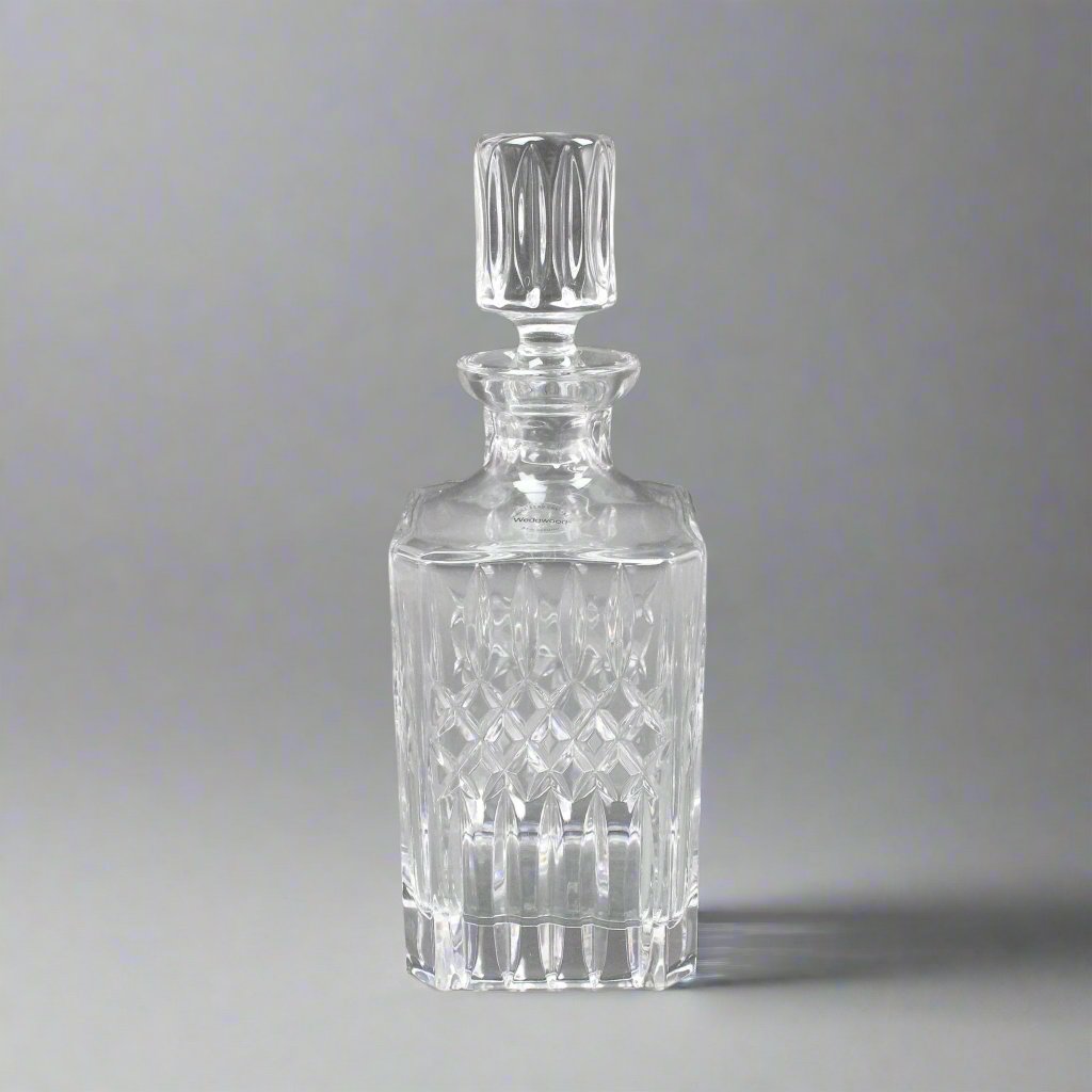 Wedgwood Germany WWC4 Full Lead Crystal Glass Decanter Bottle With Stopper