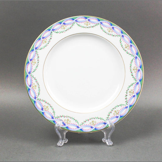 Tiffany & Co Limoges France Louveciennes Porcelain 10 3/8” Dinner Plate