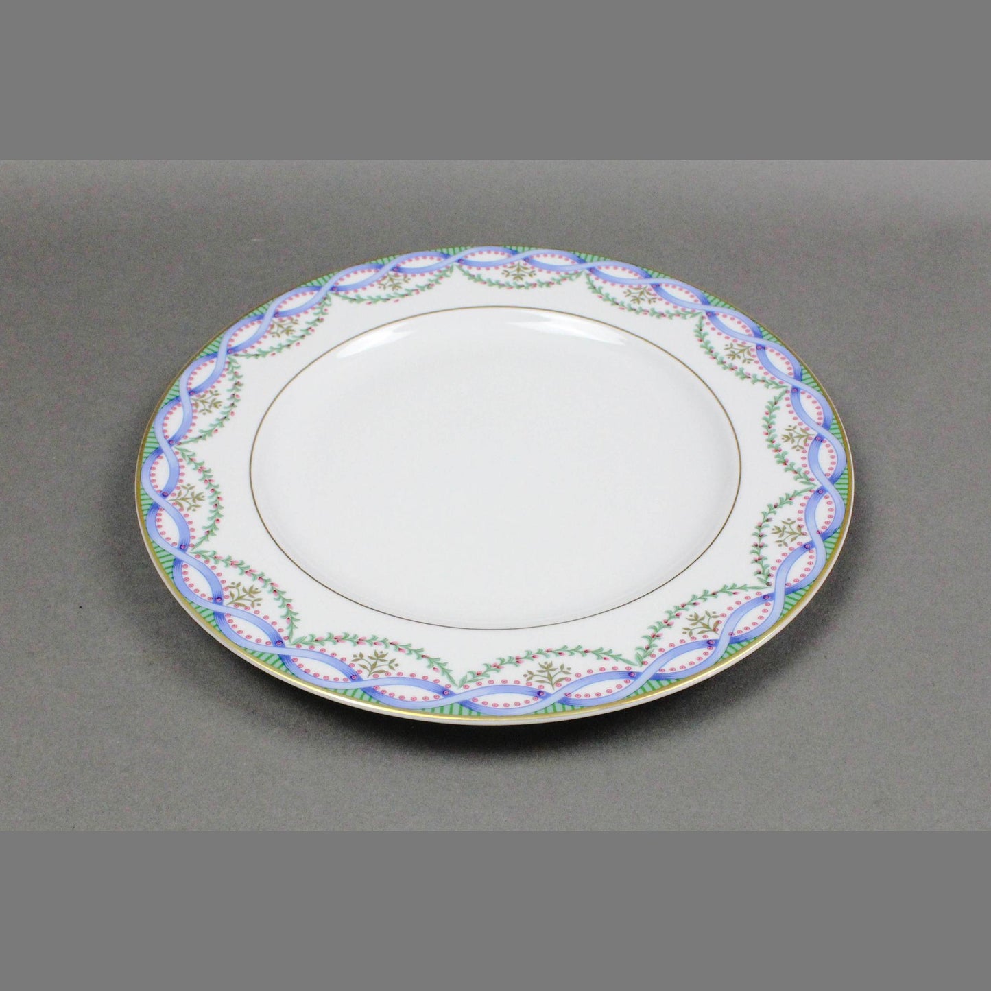 Tiffany & Co Limoges France Louveciennes Porcelain 10 3/8” Dinner Plate