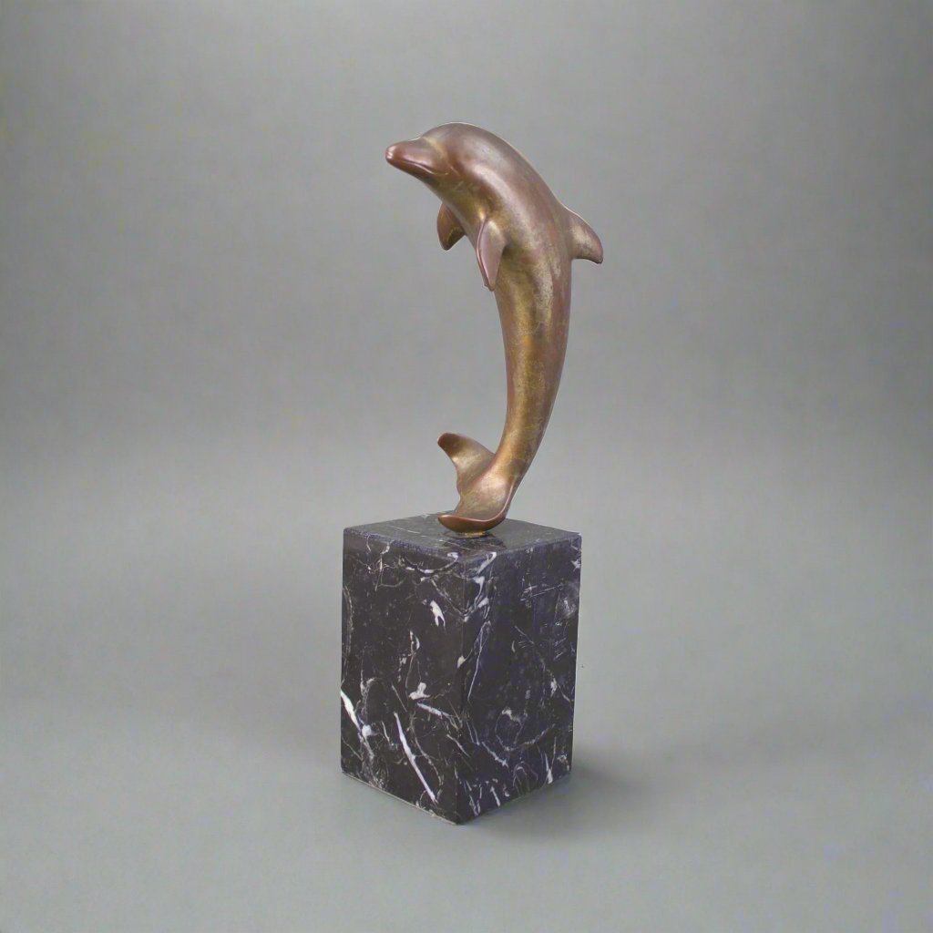 John Jagger Signed And Numbered Limited Edition Bronze Dolphin Sculpture